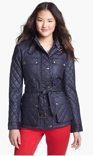 michael kors coats purple